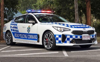 KIA Stinger GT για την αυστραλιανή αστυνομία