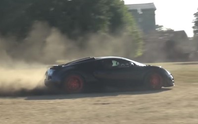 Με Bugatti Veyron σε ειδική διαδρομή WRC (video)