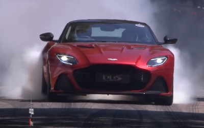 «Κάπνισε» η νέα Aston Martin DBS Superleggera (video)