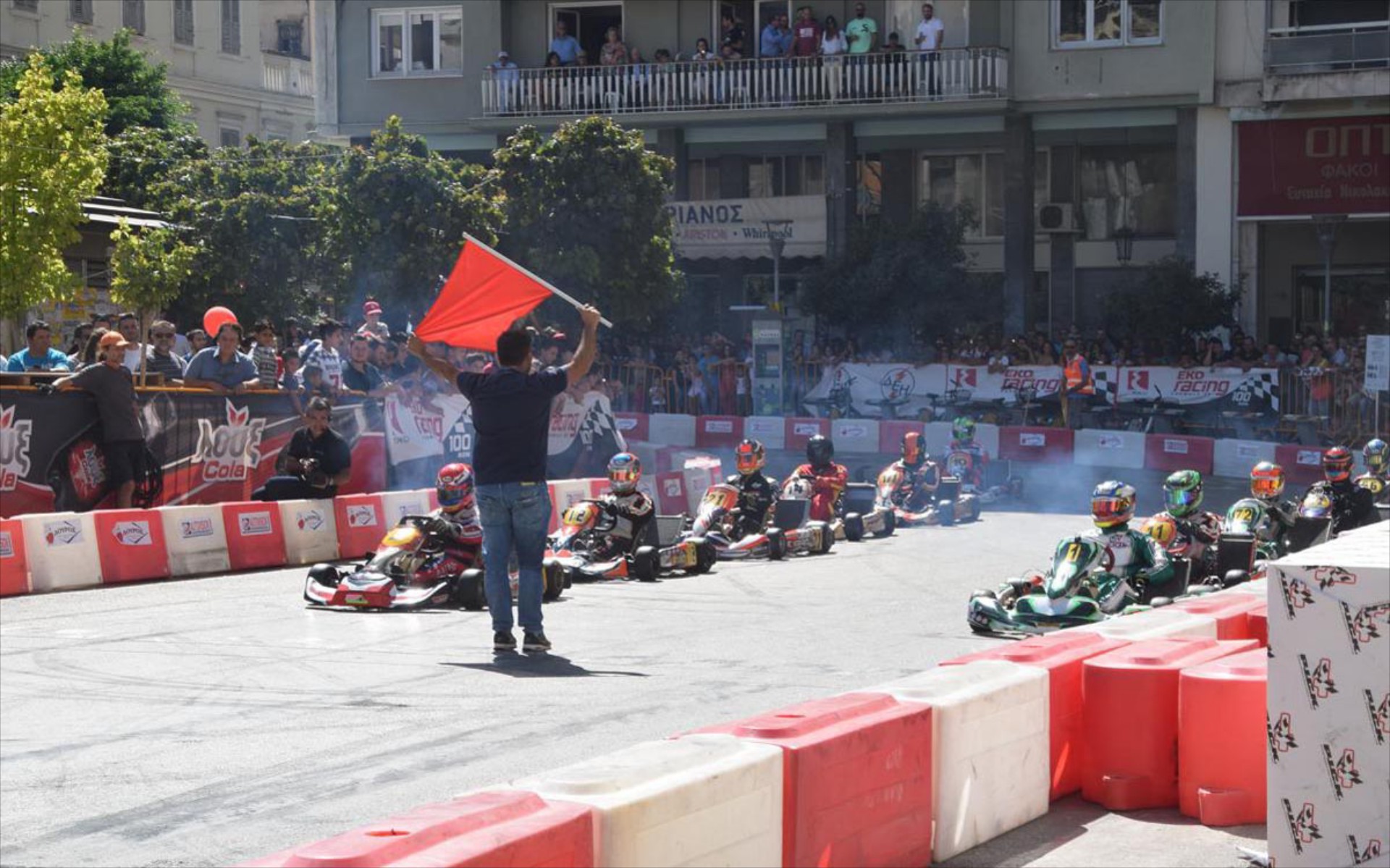 Λίγο πριν τη γραμμή εκκίνησης του 10ου PICK