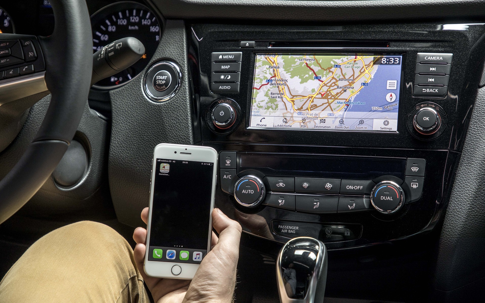 Το νέο NissanConnect σύστημα θα διατίθεται στο Qashqai