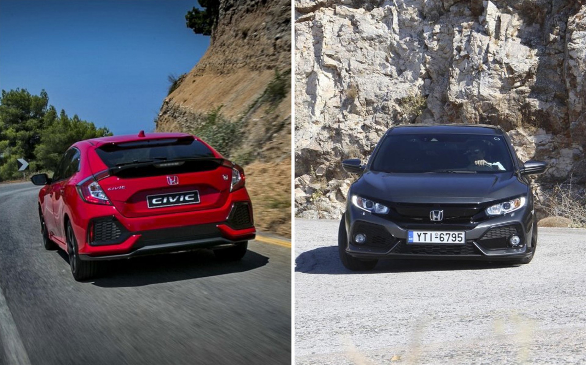 ΔΟΚΙΜΗ: Honda Civic 1.0 βενζίνης και 1.6 diesel