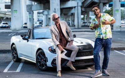 Sting και Shaggy μέσα στο Abarth 124 Spider (vid)