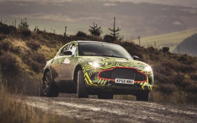 Δοκιμές για το πρώτο SUV της Aston Martin (vid)