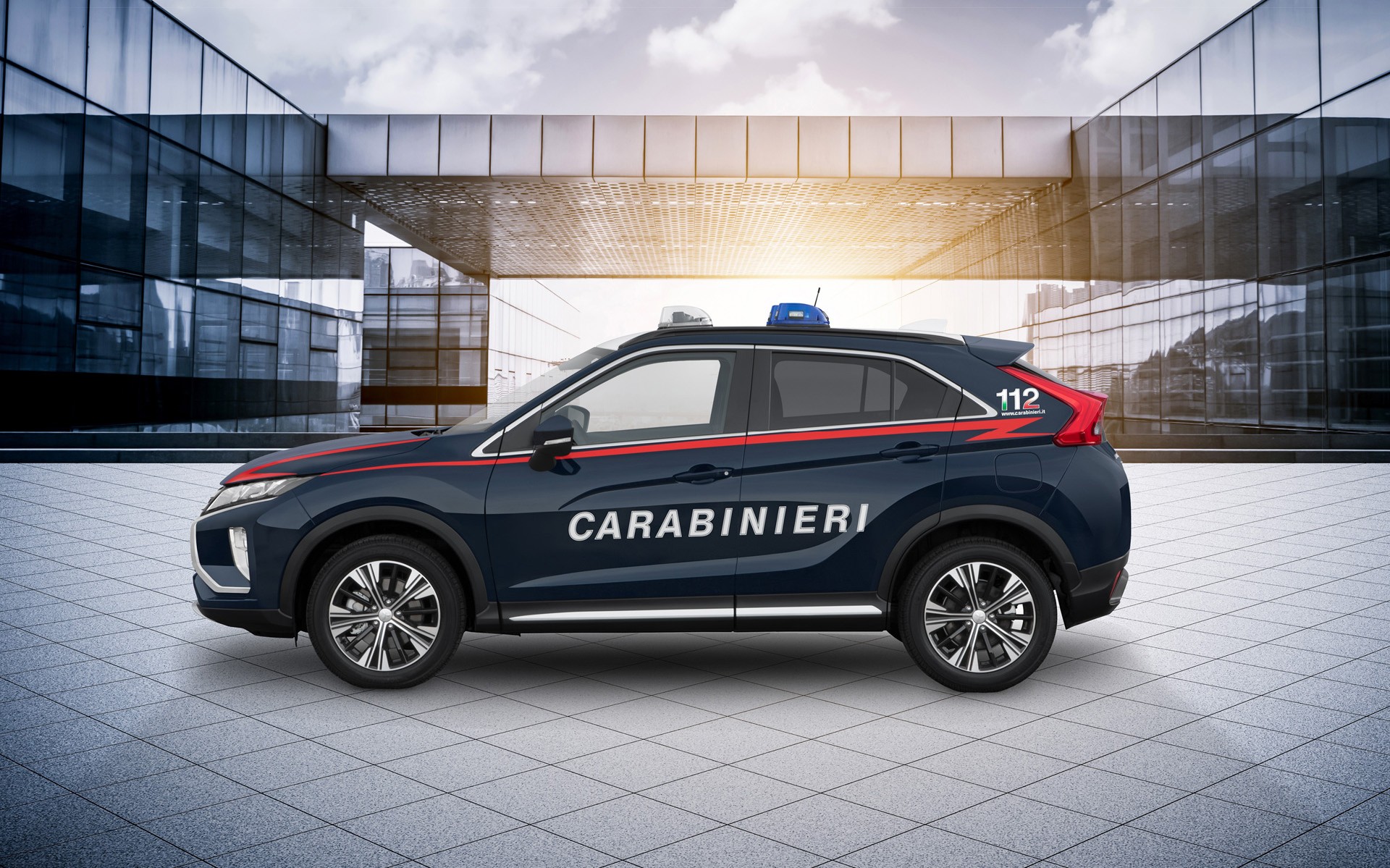 To Mitsubishi Eclipse Cross για την ιταλική αστυνομία