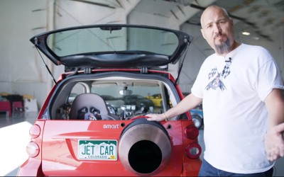 Το πρώτο smart με κινητήρα από… jet (video)