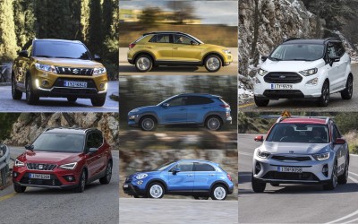 ΔΟΚΙΜΗ: 7 ΜΙΚΡΑ SUV ΣΤΑ 1.000 CC