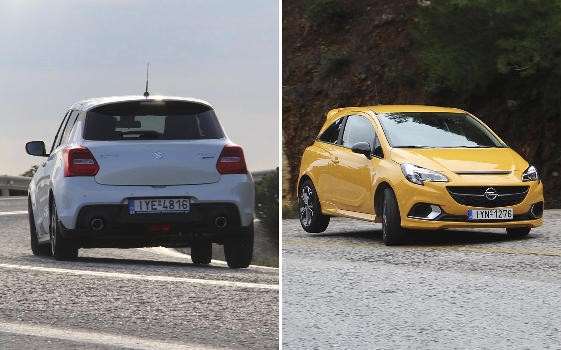 ΔΟΚΙΜΗ: Opel Corsa GSi και Suzuki Swift Sport