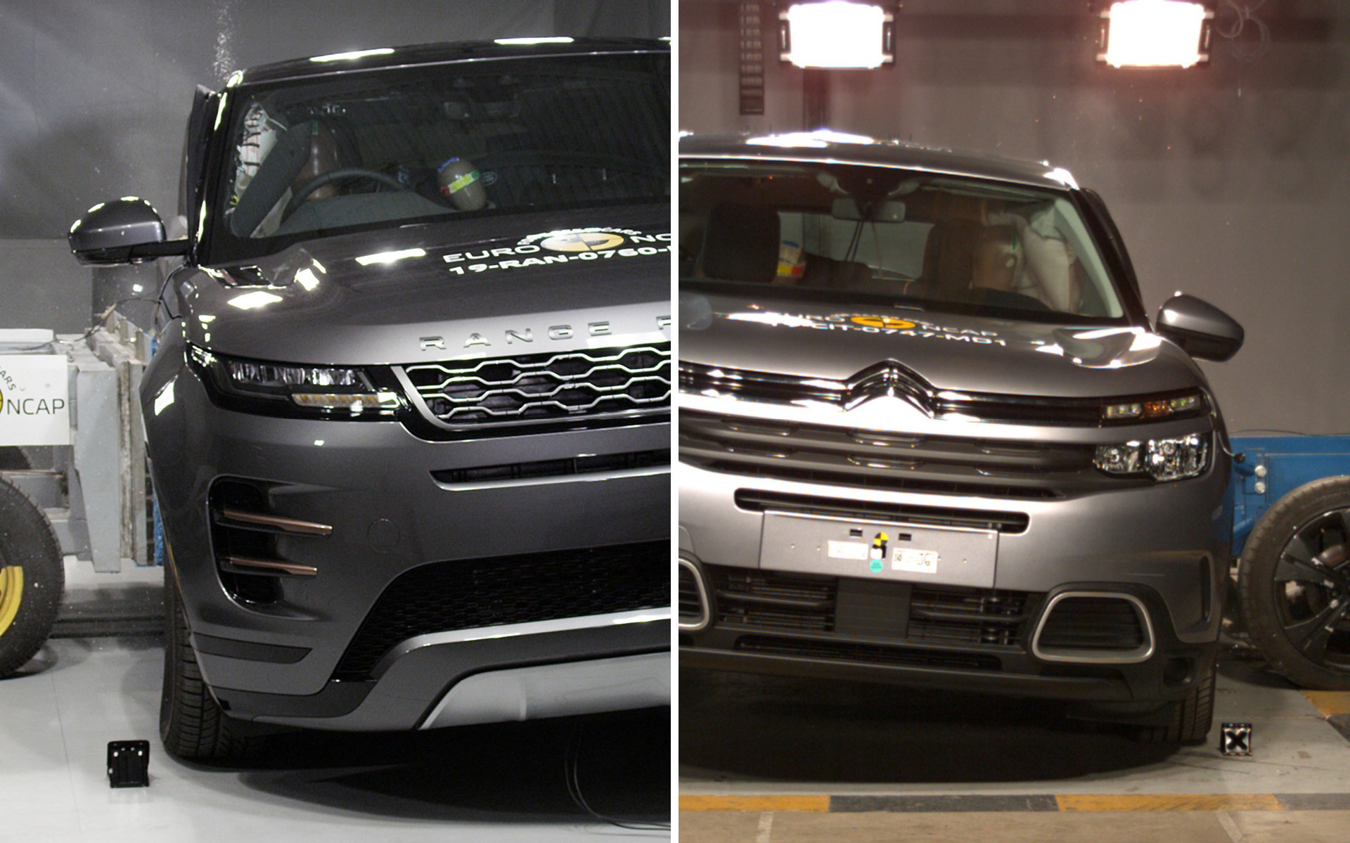 Πώς τα πήγαν στο Euro NCAP τα Citroen C5 Aircross και Range Rover Evoque; (vid)
