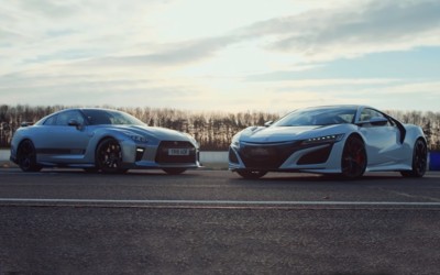 Ένα Honda NSX δοκιμάζει την τύχη του (video)