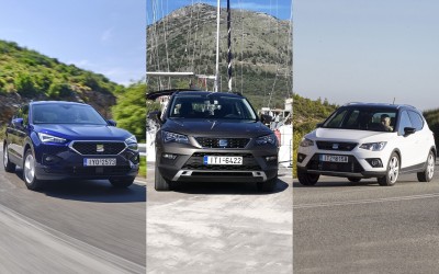 Δοκιμή: Τα 3 SUV της Seat