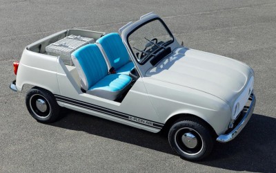 Ηλεκτρικό Renault 4 Plein Air… για την παραλία!