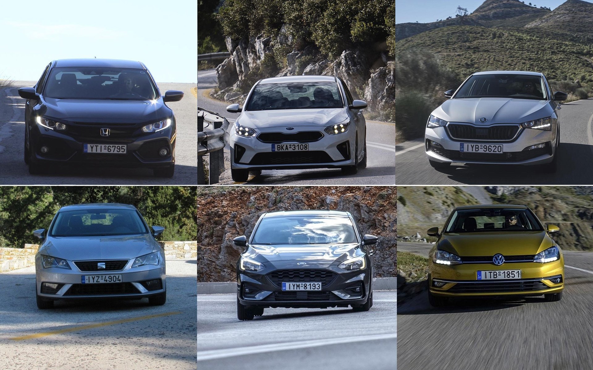 Δοκιμή: 6 οικογενειακά με turbo βενζίνης