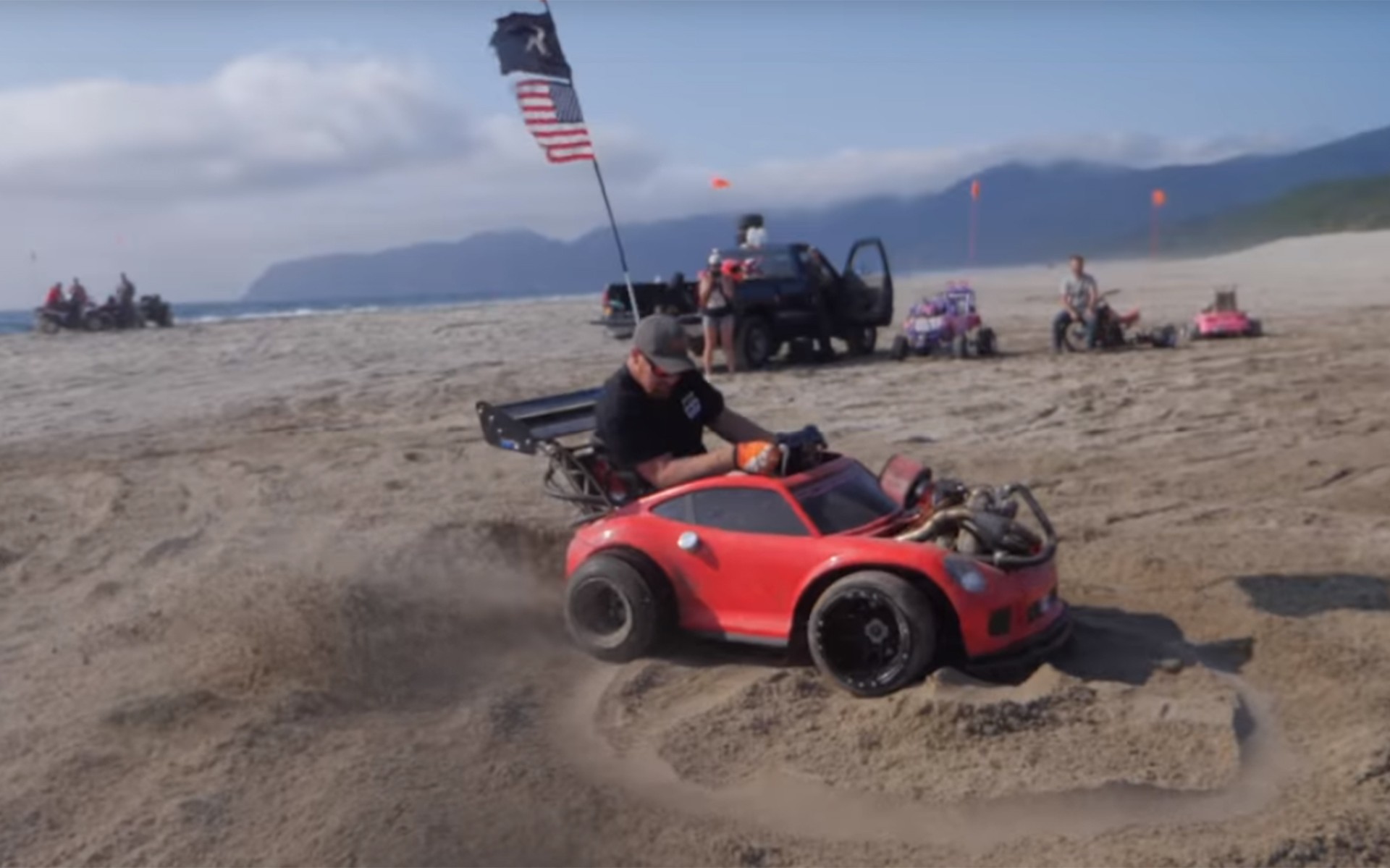 Porsche Power Wheels με μοτέρ από KTM 450 (video)