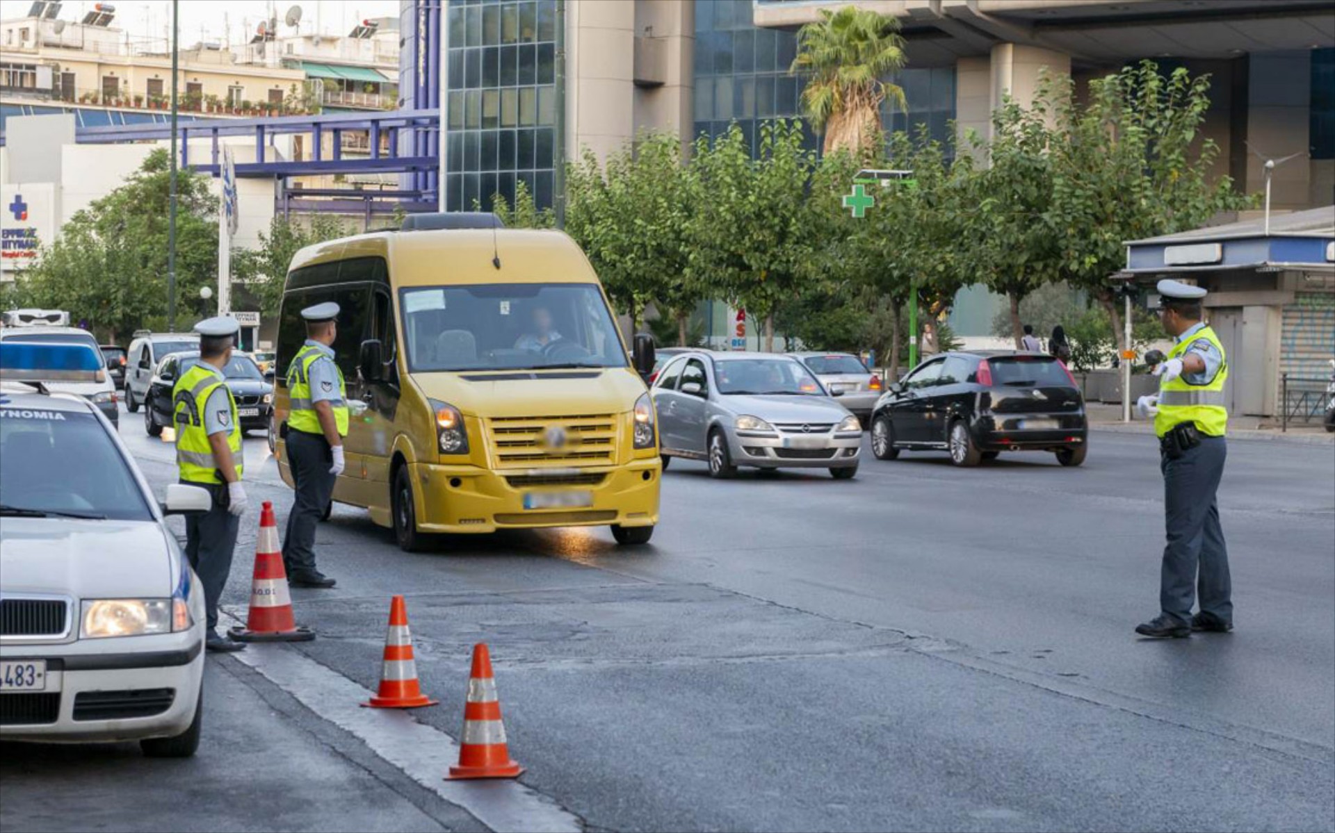 Τι έδειξαν οι έλεγχοι της Τροχαίας στα σχολικά λεωφορεία