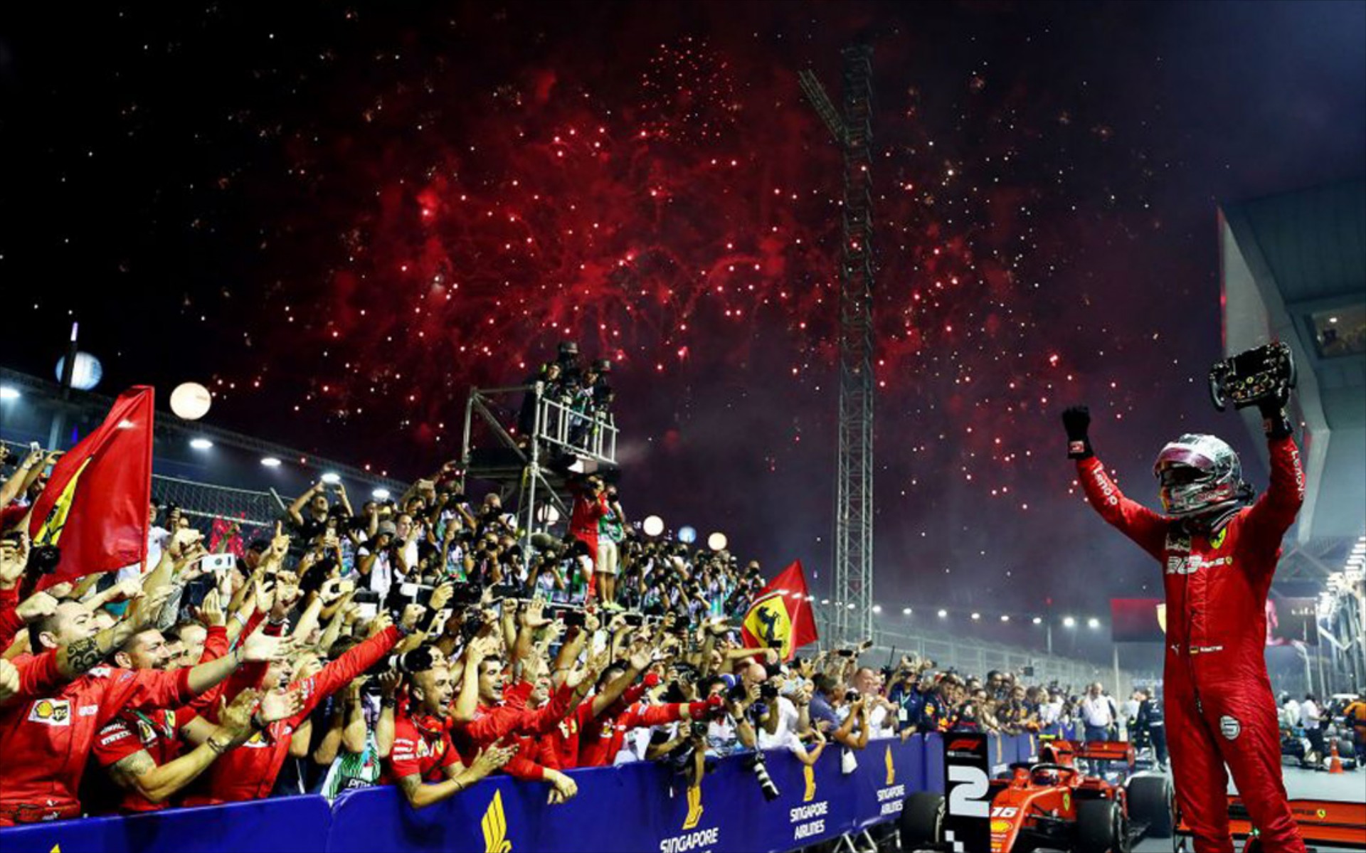 GP Σιγκαπούρης: Ο Vettel είναι ακόμη «ζωντανός»