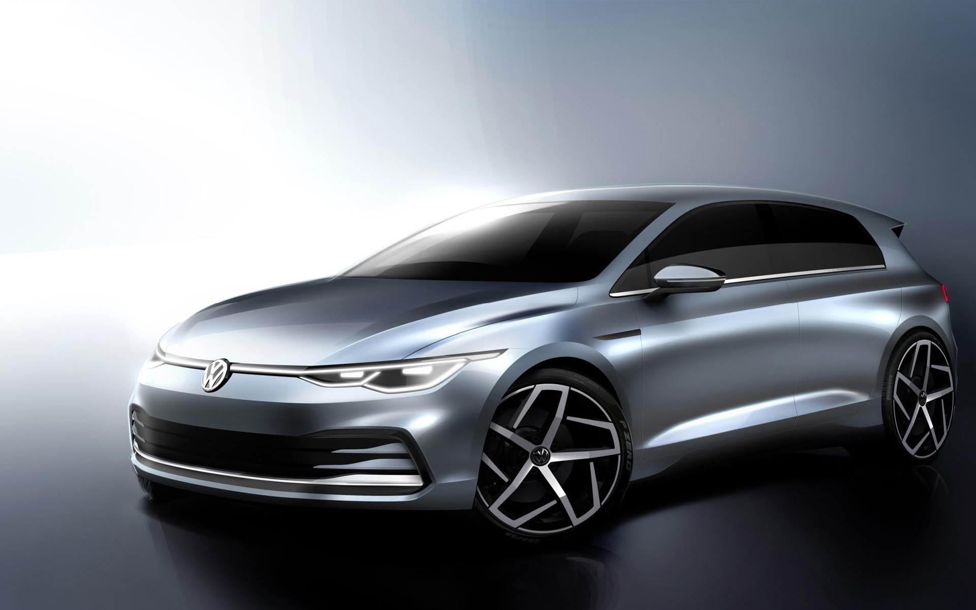 Επίσημα σκίτσα για το νέο Volkswagen Golf