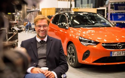 Πρεσβευτής του νέου Opel Corsa-e o Jurgen Klopp (vid)