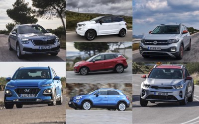 Δοκιμή 7 μικρά SUV με turbo στα 1.000 cc