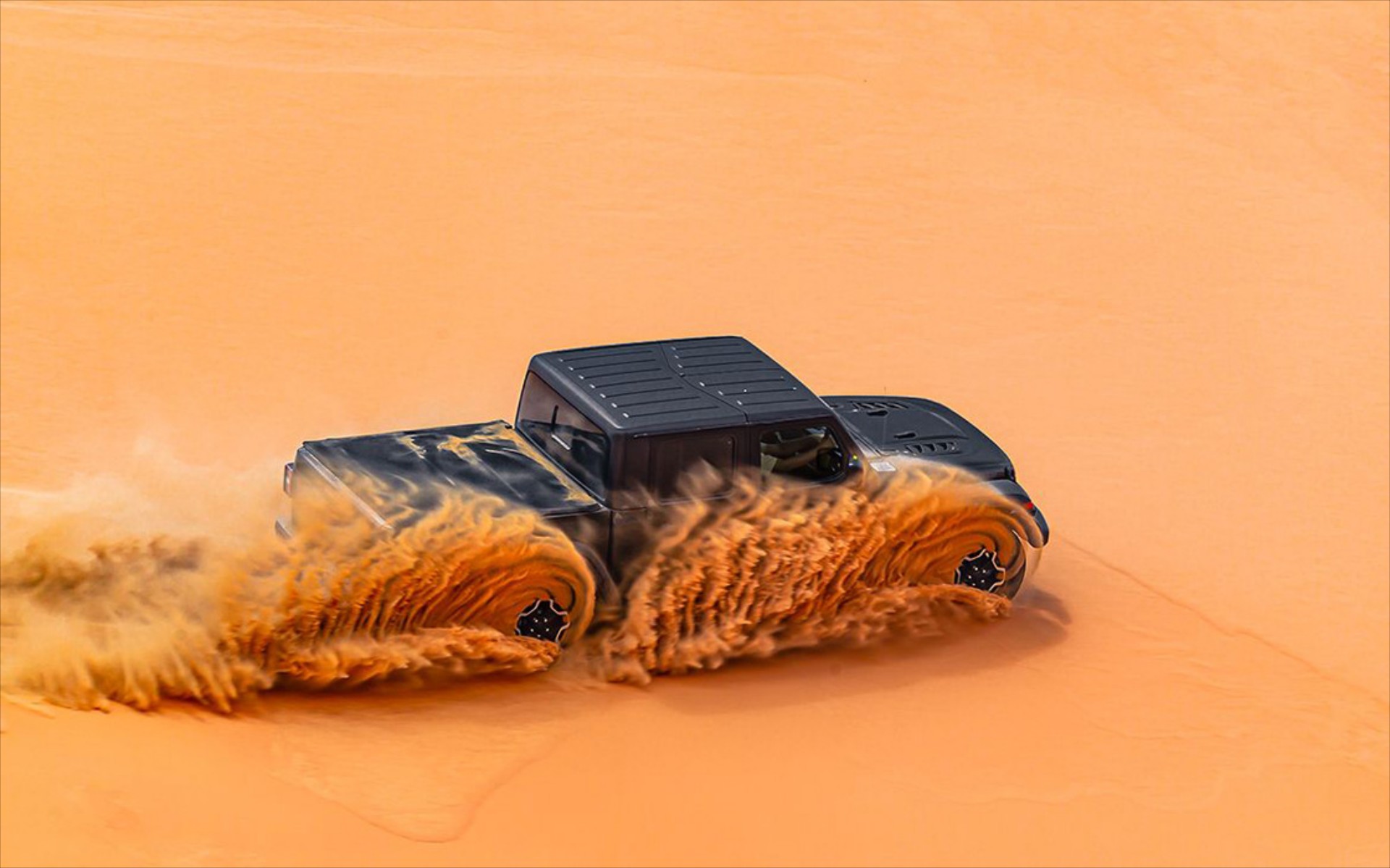 Jeep Gladiator: Στην έρημο του Abu Dhabi πριν έρθει στην Ευρώπη