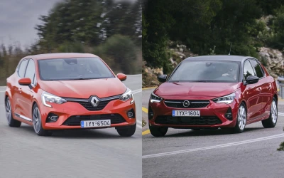 Δοκιμή Opel Corsa - Renault Clio: Diesel στα 1.500 cc