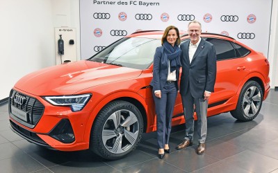 Ηλεκτρικά Audi για τους παίκτες της Μπάγερν Μονάχου (vid)