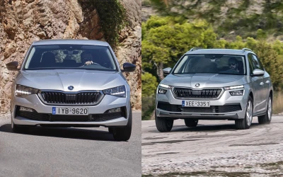 Δοκιμή Skoda Scala και Kamiq: Ίδια αφετηρία, άλλος προορισμός