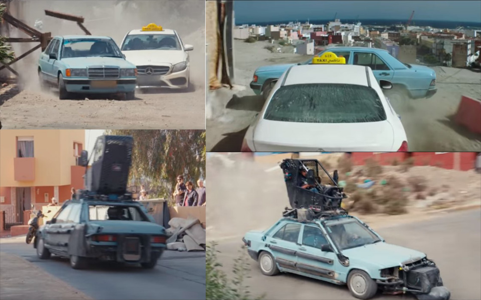 Mercedes εναντίον Mercedes: Καταδίωξη στην ταινία The Rhythm Section (vid)