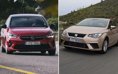 Δοκιμή: Opel Corsa 1.5 Diesel ή SEAT Ibiza 1.6 TDI;