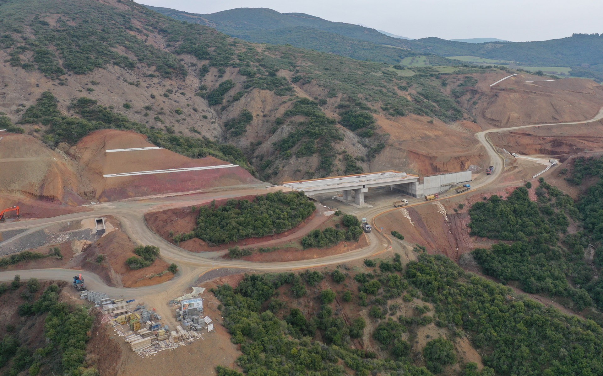Drone Video από τα έργα στον Αυτοκινητόδρομο Κεντρικής Ελλάδας