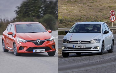 Αγορά: Renault Clio 1.0 TCe ή Volkswagen Polo 1.0 TSI;