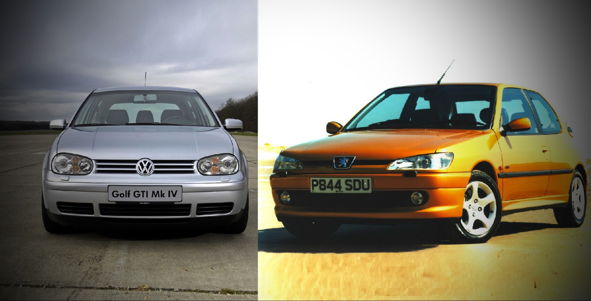 90’s Heroes: Peugeot 306 GTi Vs Volkswagen Golf GTi – Με φόντο τo σκήπτρo
