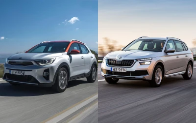 Δοκιμή: Kia Stonic 1.0 T-GDI ή Skoda Kamiq 1.0 TSI;