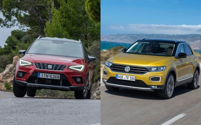 Δοκιμή: SEAT Arona ή Volkswagen T-Roc;