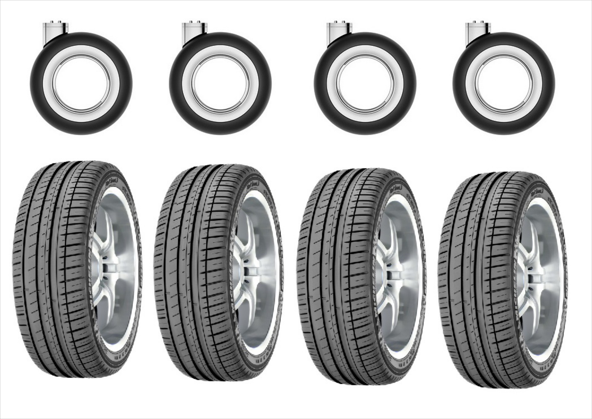 640 ευρώ για ένα σετ ελαστικών: Εσύ θα τα έδινες για το αυτοκίνητο ή για το Mac Pro;