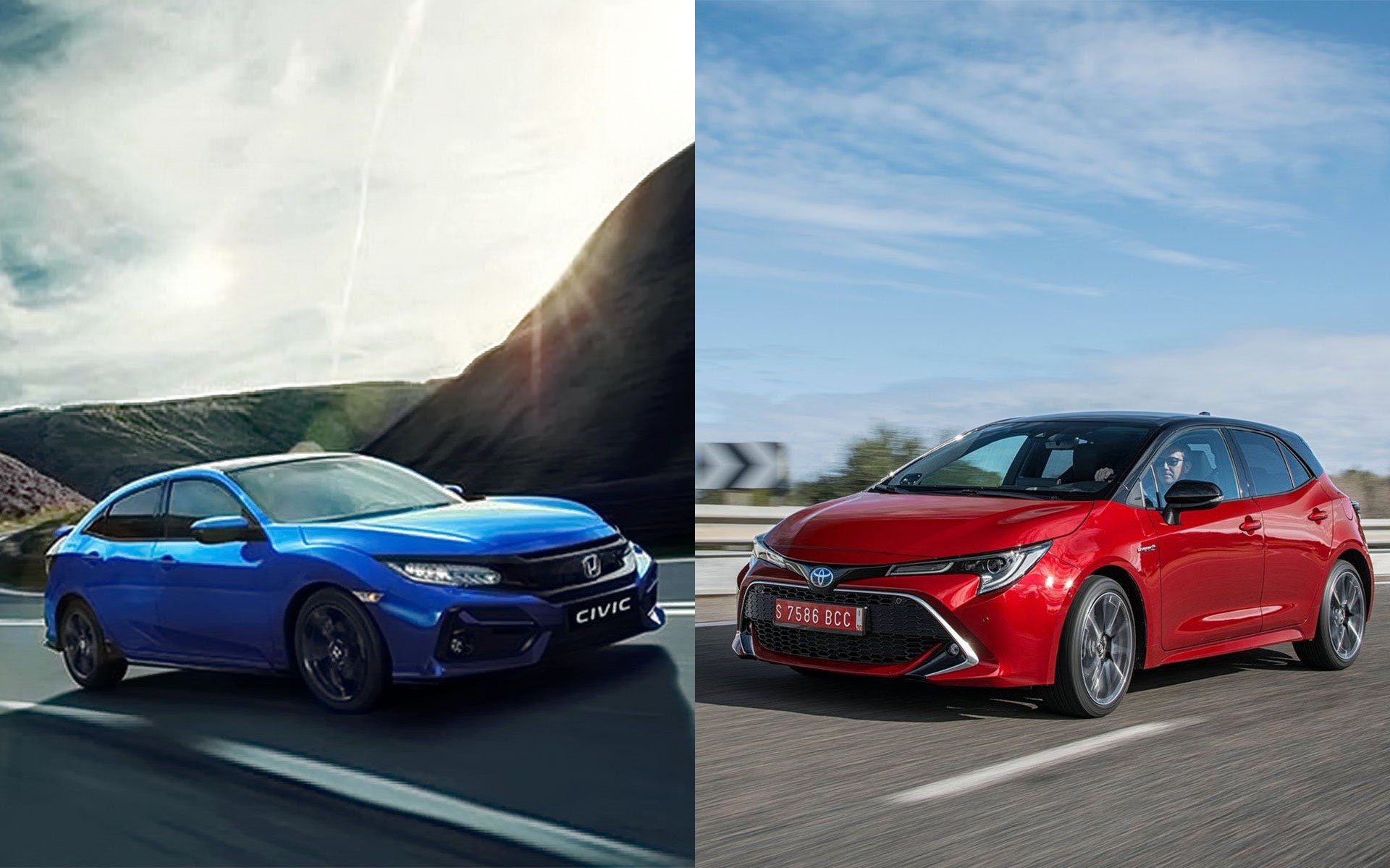 Δοκιμή: Honda Civic 1.5 i-VTEC ή Toyota Corolla 2.0 Hybrid