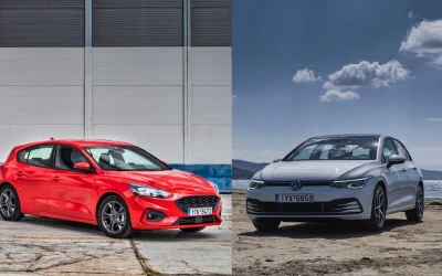 Δοκιμή 1.5 με 150 ίππους: Ford Focus ή Volkswagen Golf;