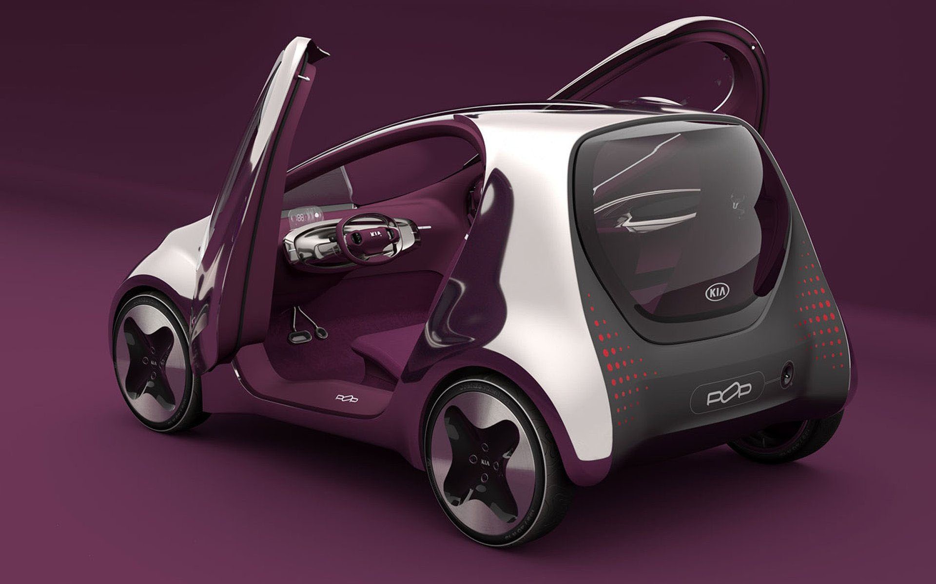 Ηλεκτρικό αυτοκίνητο πόλης στα πλάνα της Kia