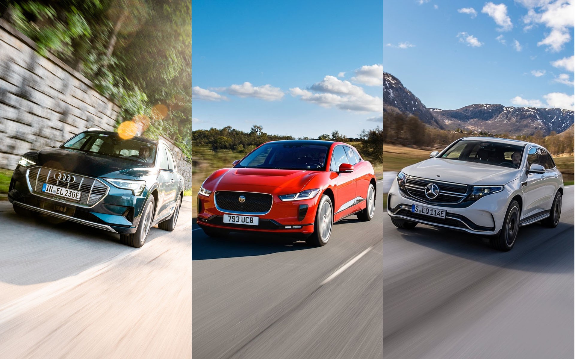 Αγορά ηλεκτρικό SUV: Audi e-tron, Jaguar I-PACE ή Mercedes EQC;