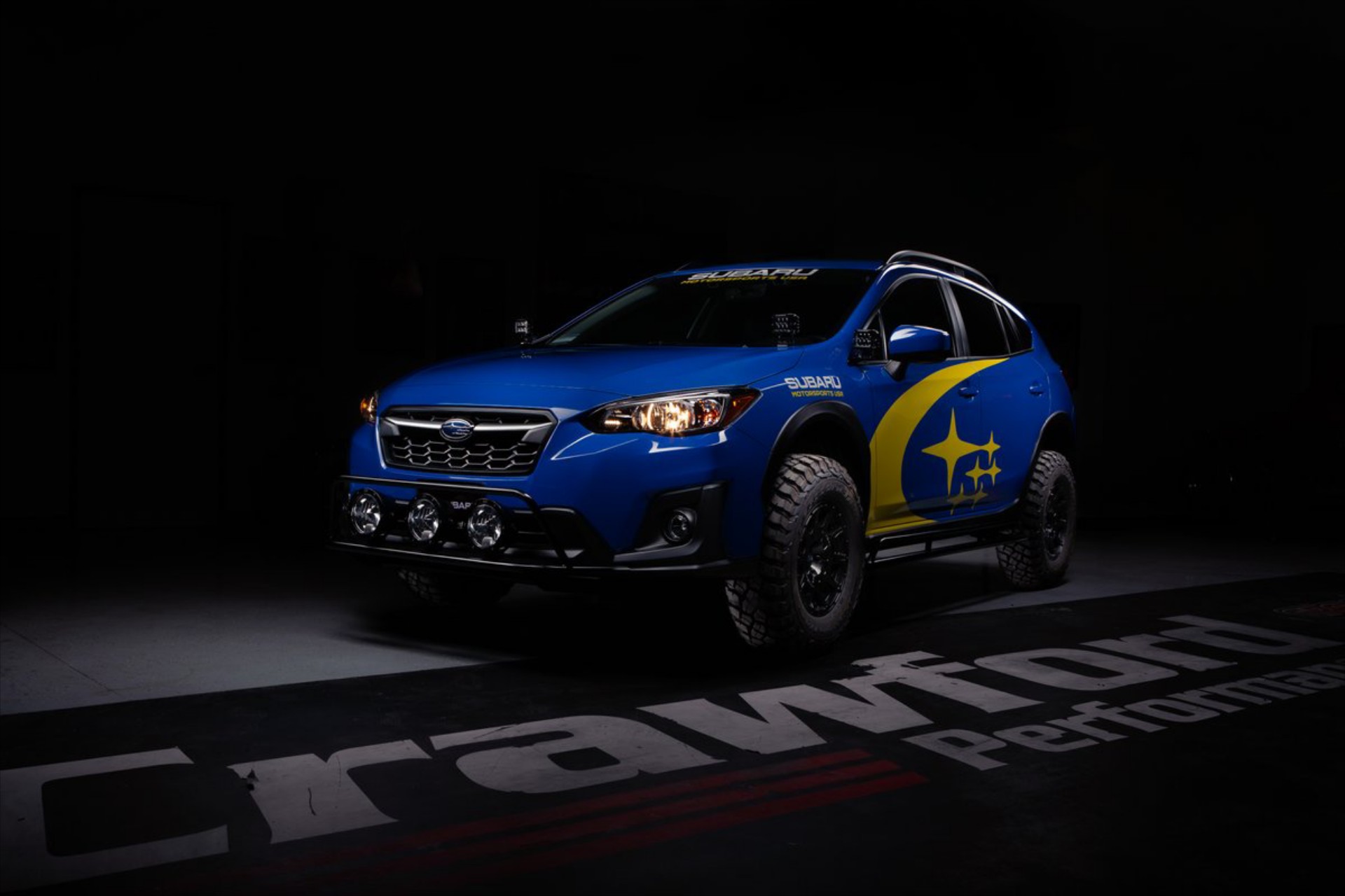 Το Subaru XV αγρίεψε με τα καλούδια της Crawford Performance