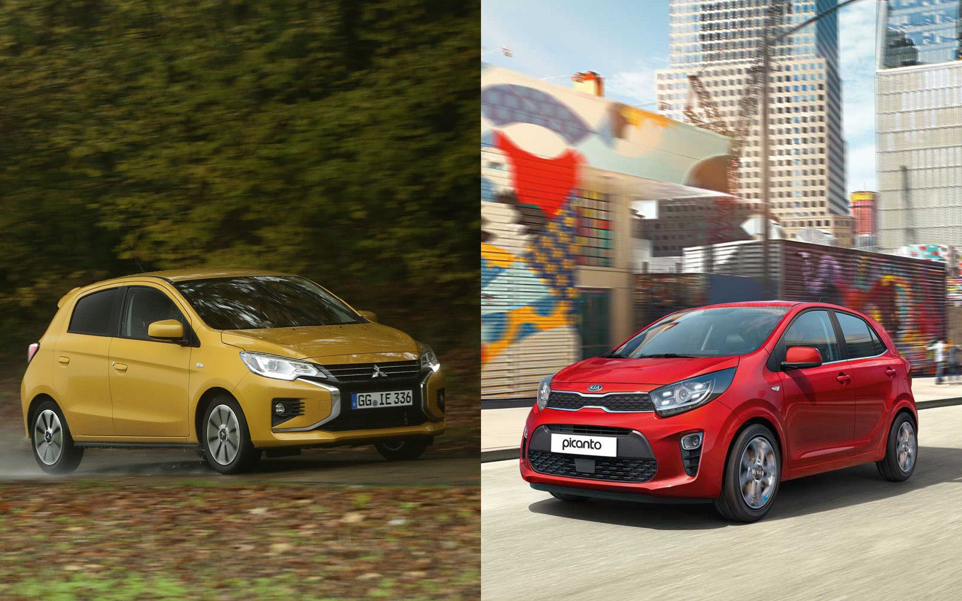 Αγορά Αυτοκίνητα πόλης: KIA Picanto ή Mitsubishi Spacestar; 