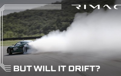 Rimac C_Two: Δες το ηλεκτρικό hypercar να «ντριφτάρει» δίχως αύριο [Video]