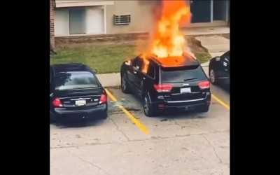 Έβαλε φωτιά στο Jeep του φίλου της, όμως το κάρμα την εκδικήθηκε [Video]