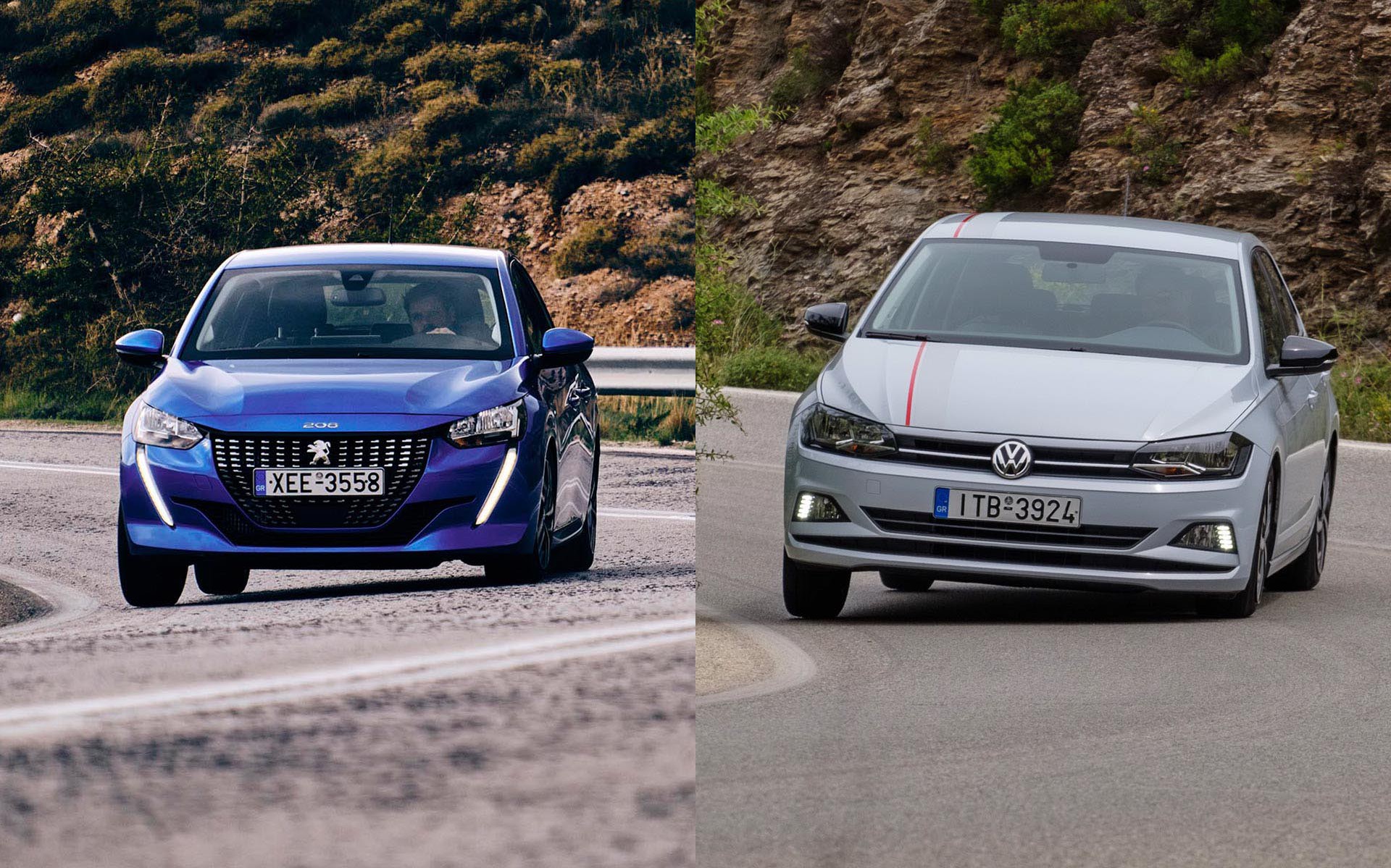 Δοκιμή: Peugeot 208 ή Volkswagen Polo;