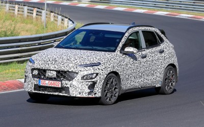 Hyundai Kona N: Ο ανταγωνιστής του T-Roc R, «πιάστηκε» σε δοκιμές στην πίστα του Nürburgring