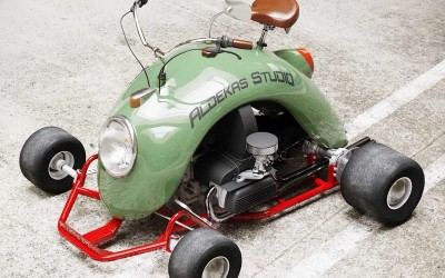 Φτερό από Volkswagen Beetle έγινε… στιλάτο Go-Kart