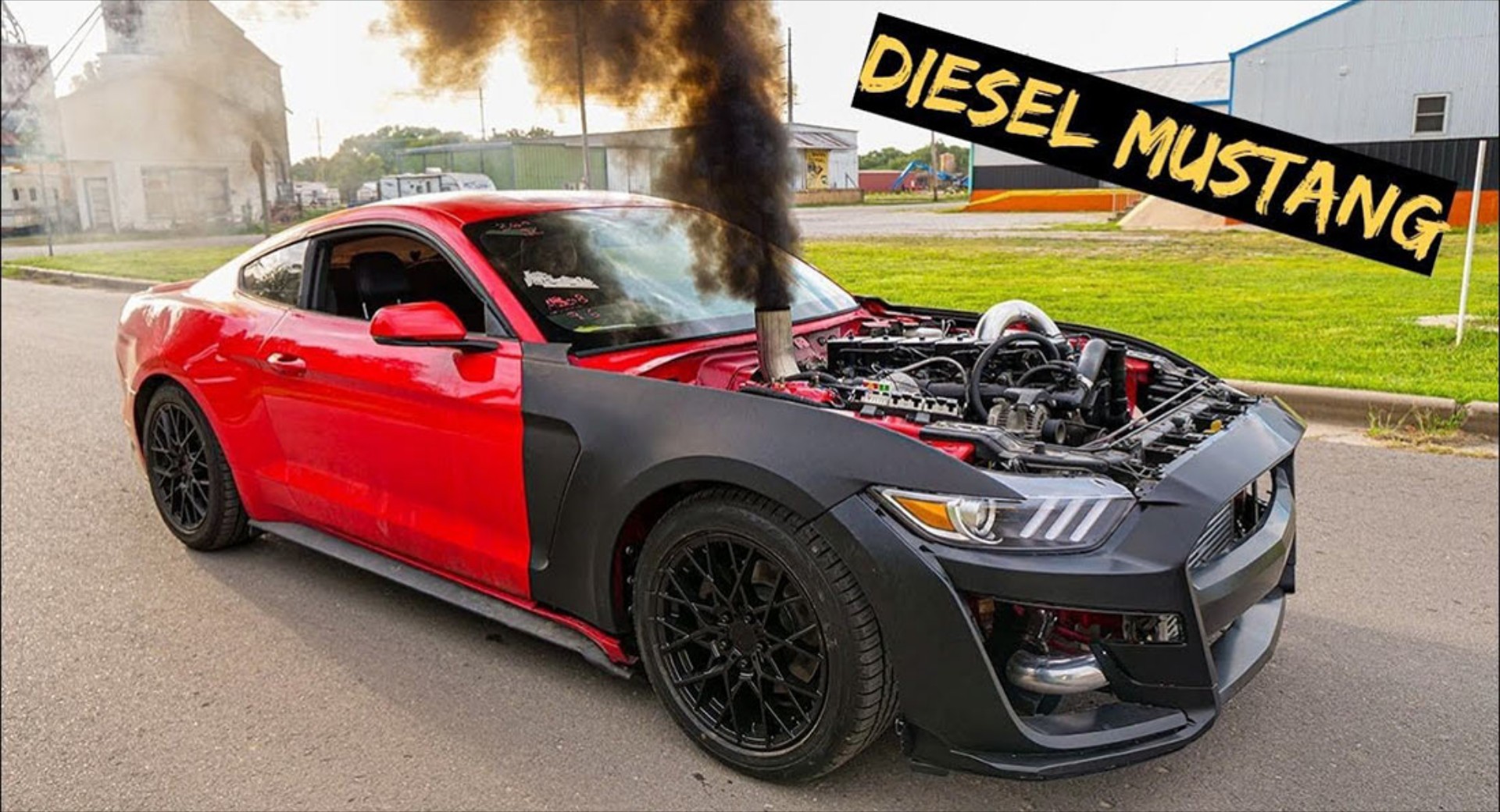 Ford Mustang Diesel: Φτιαγμένο για όσους δεν έχουν ήδη εξαγριωθεί με το ηλεκτρικό Mach-E [Video]