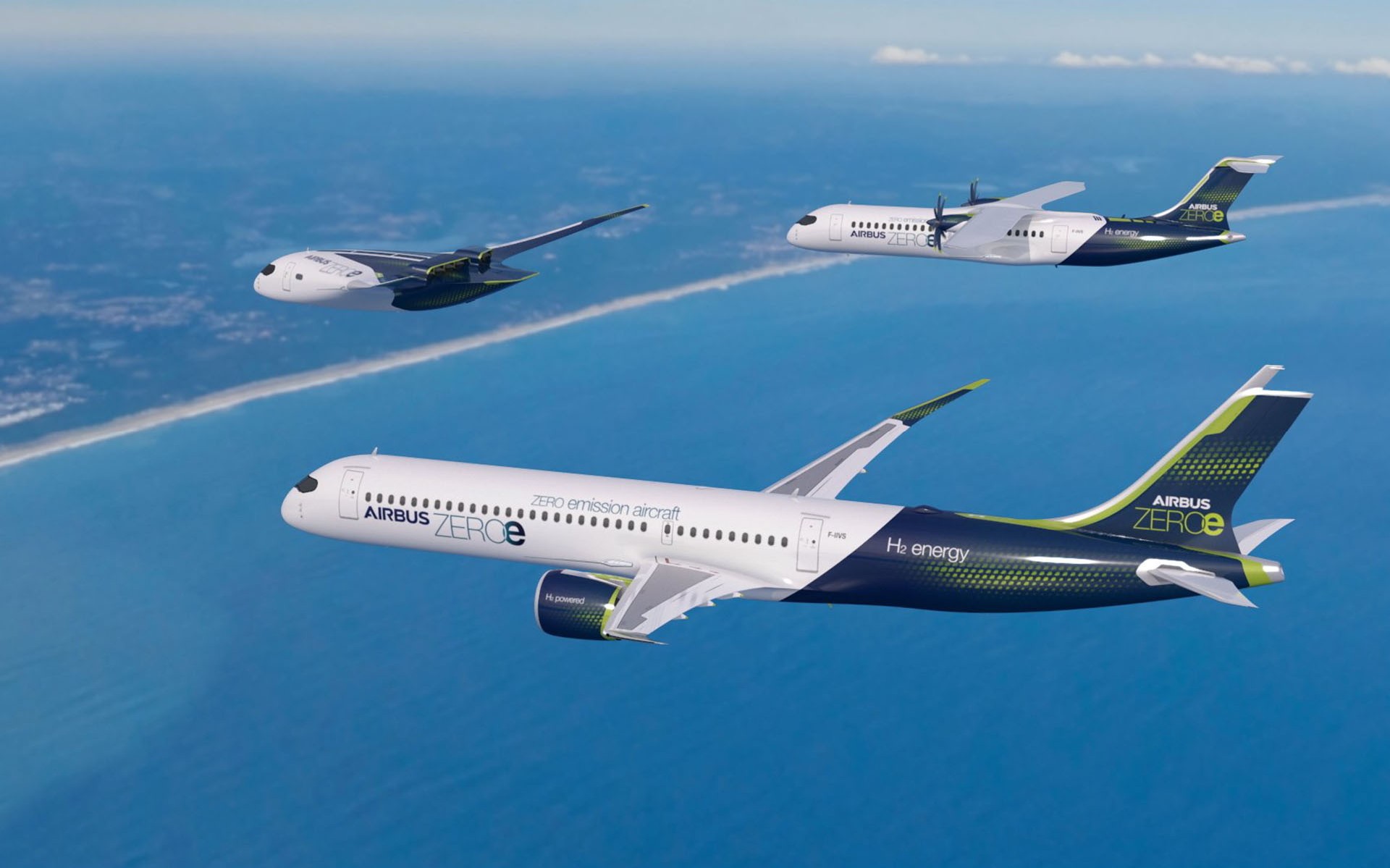 Η Airbus ετοιμάζει “καθαρά” αεροπλάνα με υδρογόνο