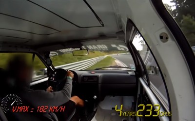 Γυρνώντας το Nurburgring σε κάτω από 10 λεπτά με Citroen AX diesel 52 ίππων [Video]