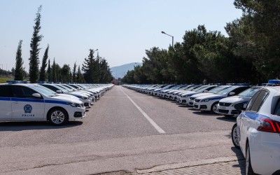 Όλα τα νέα περιπολικά και μοτοσικλέτες της ΕΛΑΣ